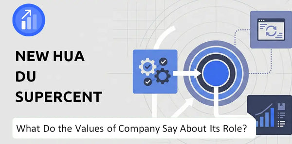 What Do the Mission, Vision, and Values of New Hua Du Supercenter Company Say About Its Brand Purpose?