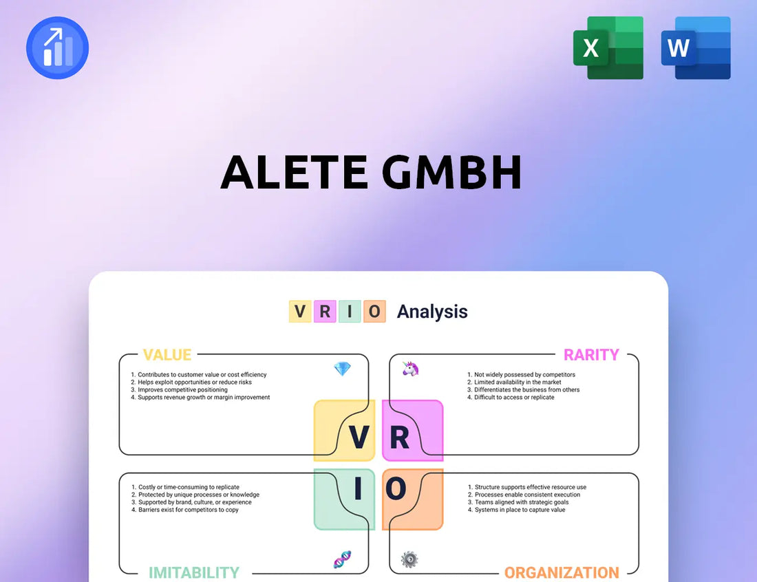 Alete GmbH VRIO Analysis