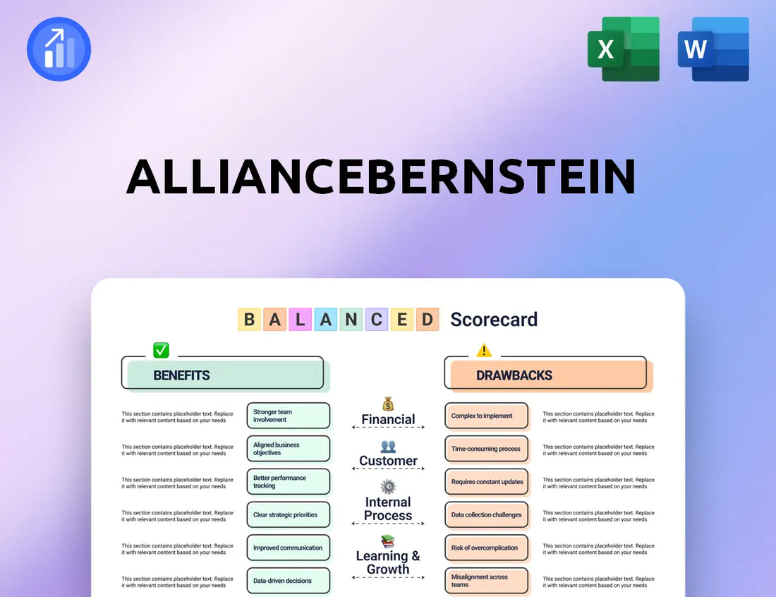 AllianceBernstein Balanced Scorecard
