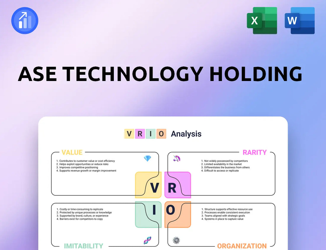 ASE Technology Holding VRIO Analysis