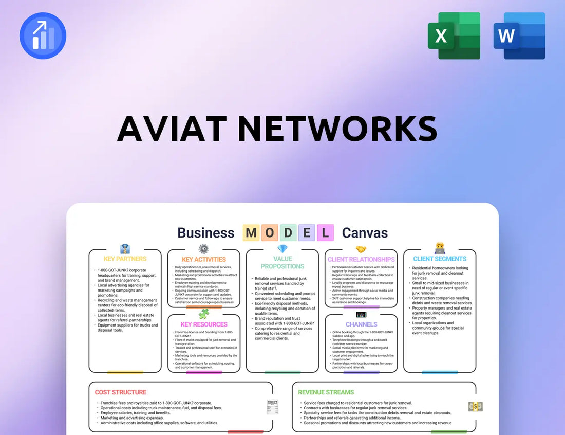 Aviat Networks Business Model Canvas