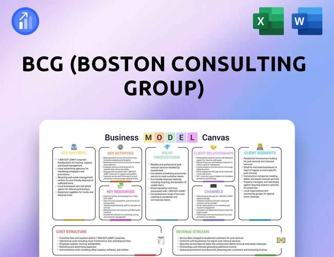 BCG (Boston Consulting Group) Business Model Canvas