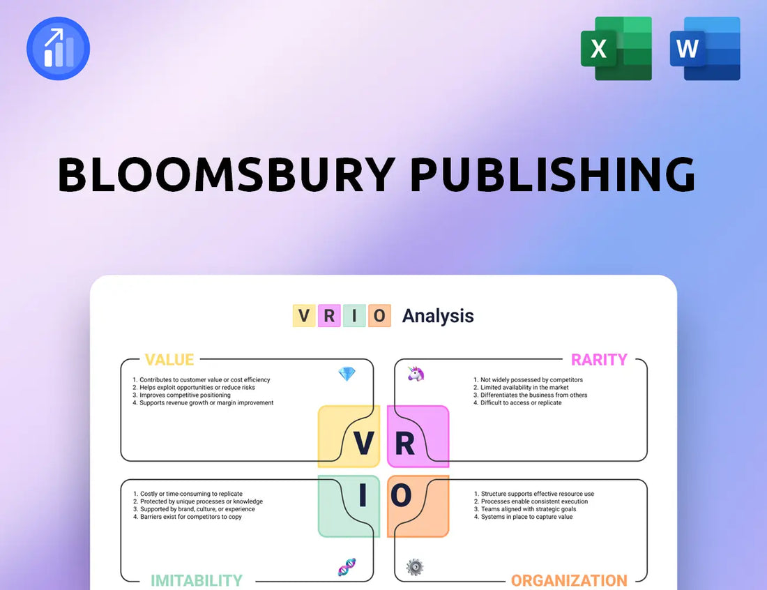 Bloomsbury Publishing VRIO Analysis