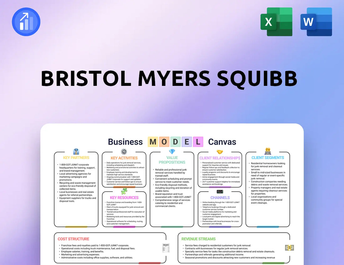 Bristol Myers Squibb Business Model Canvas