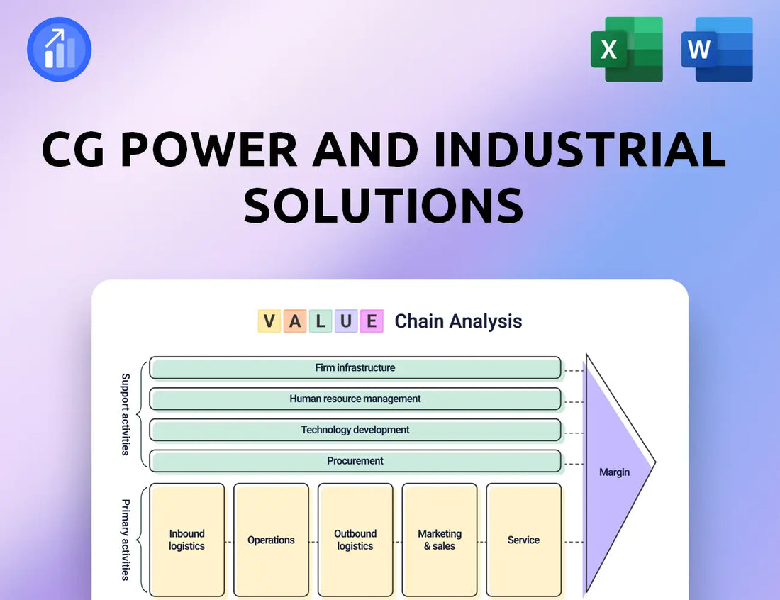 CG Power and Industrial Solutions Value Chain Analysis