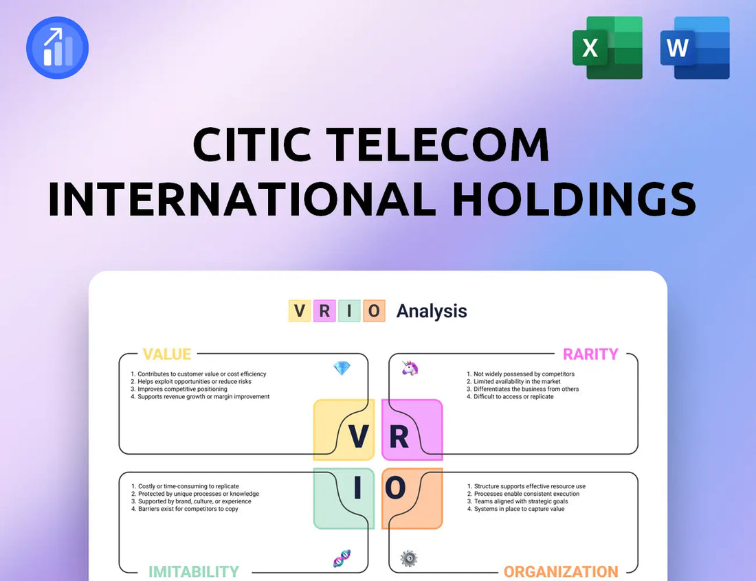 CITIC Telecom International Holdings VRIO Analysis