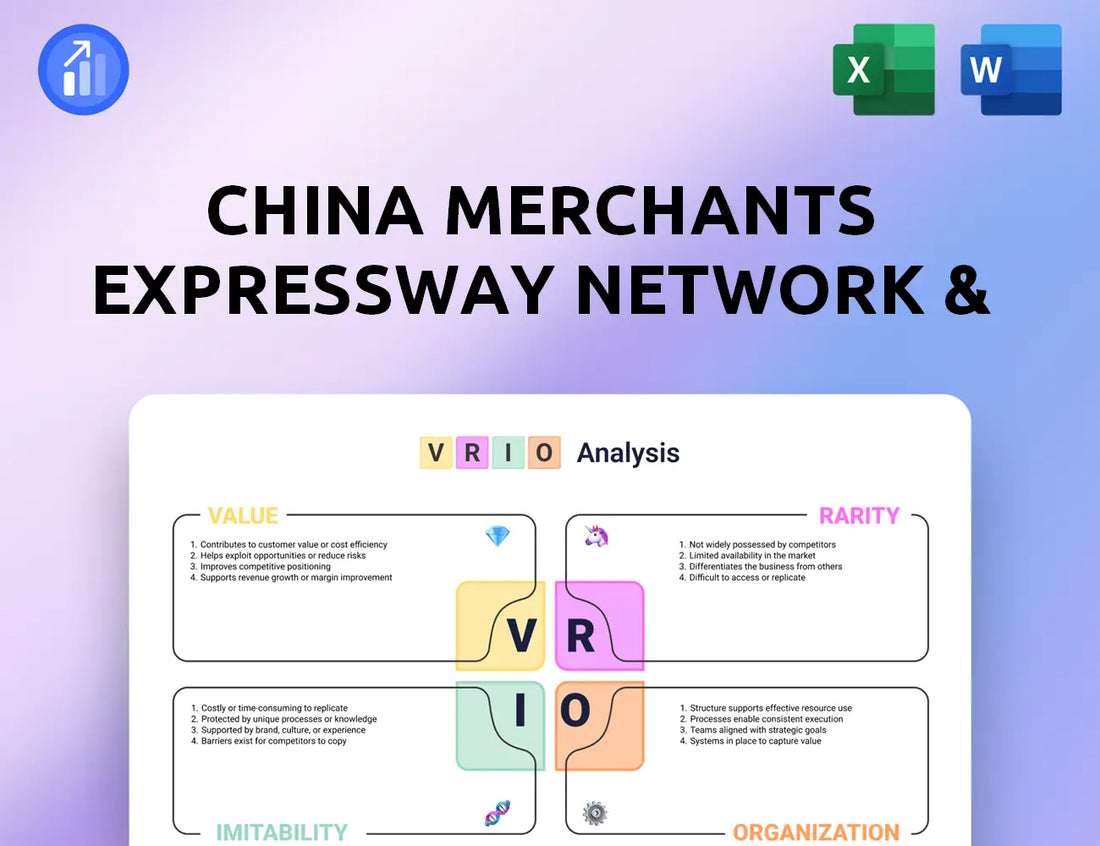 China Merchants Expressway Network & Technology Holdings VRIO Analysis