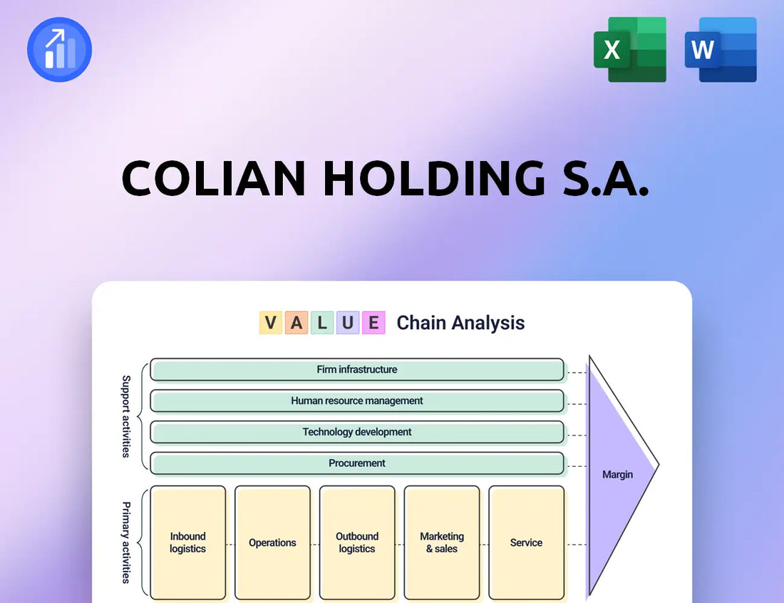 Colian Holding S.A. Value Chain Analysis