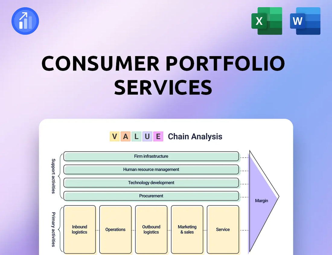 Consumer Portfolio Services Value Chain Analysis