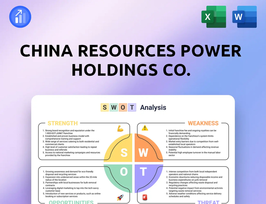 China Resources Power Holdings Co. SWOT Analysis