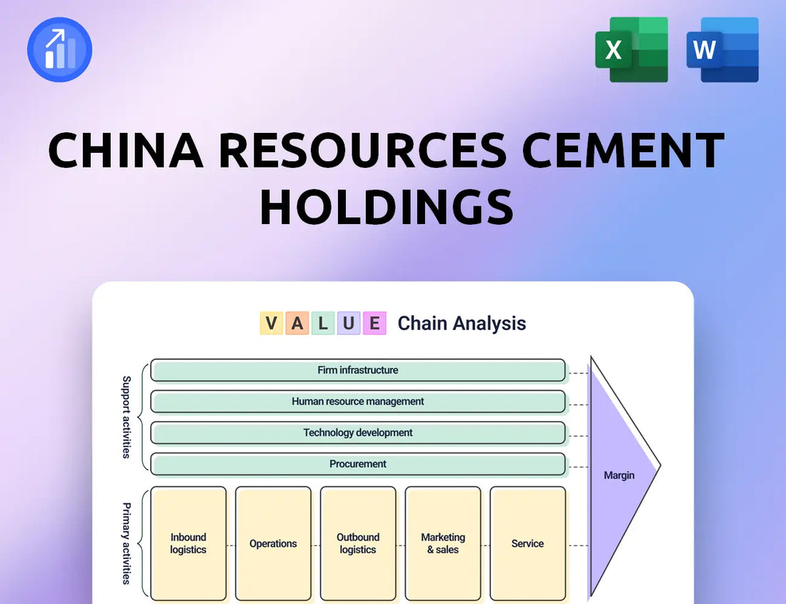 China Resources Cement Holdings Value Chain Analysis
