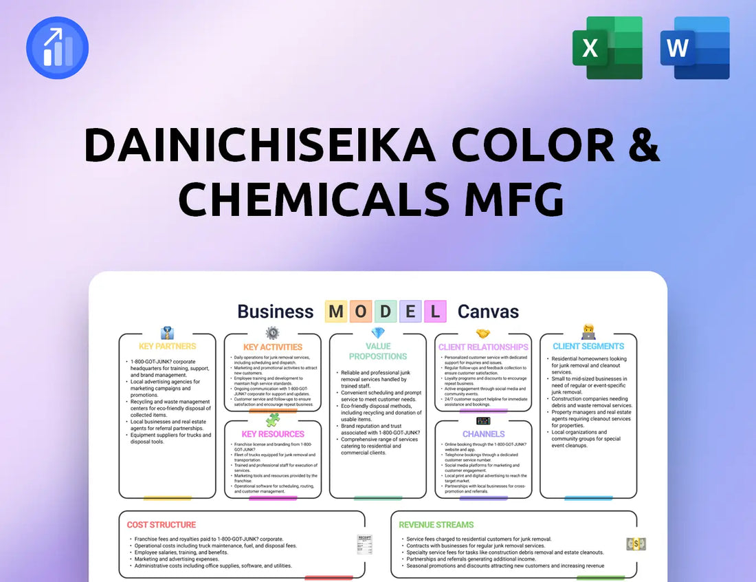Dainichiseika Color & Chemicals Mfg Business Model Canvas