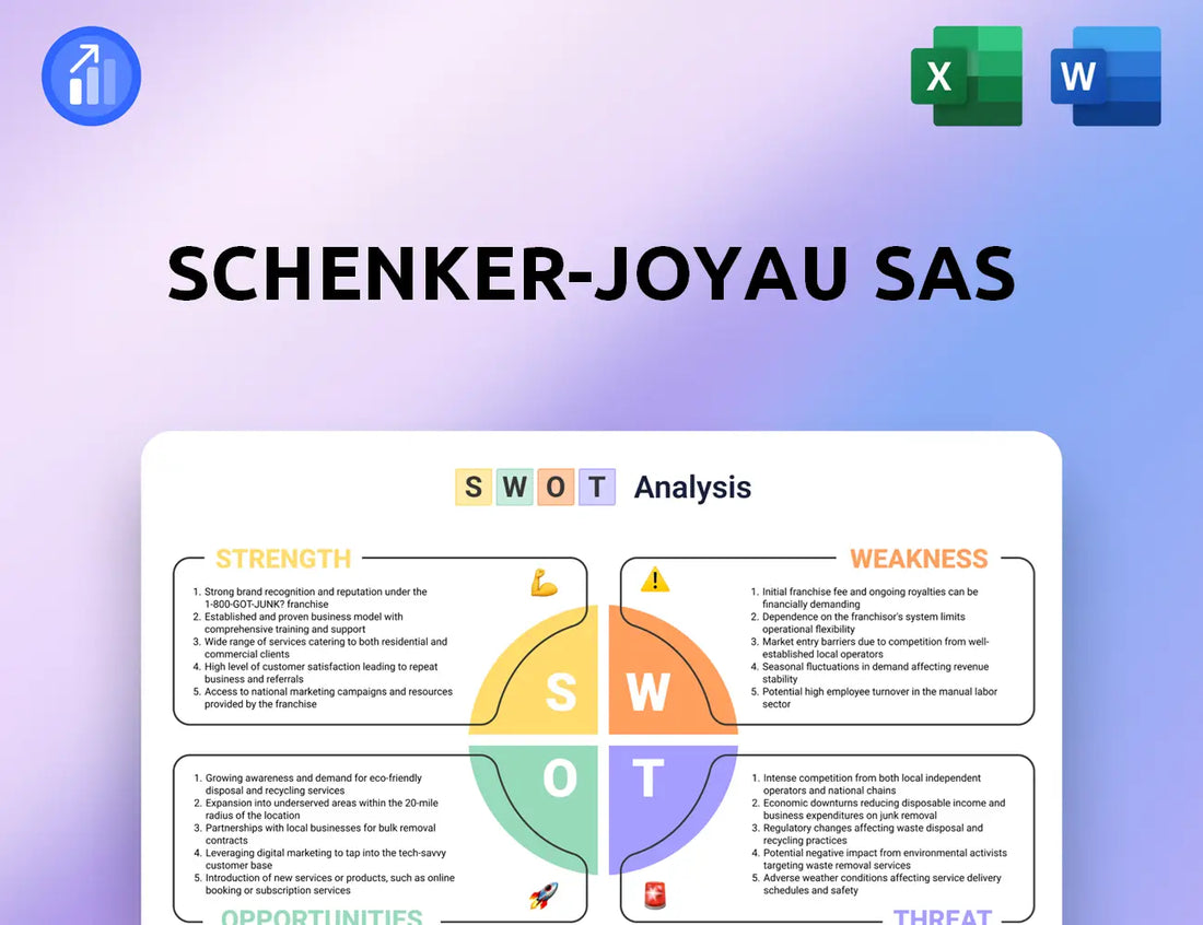 Schenker-Joyau SAS SWOT Analysis