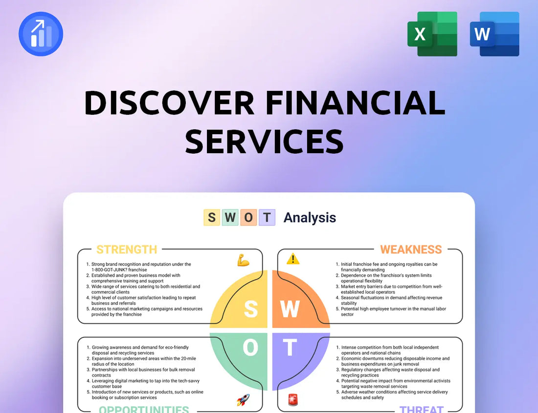 Discover Financial Services SWOT Analysis