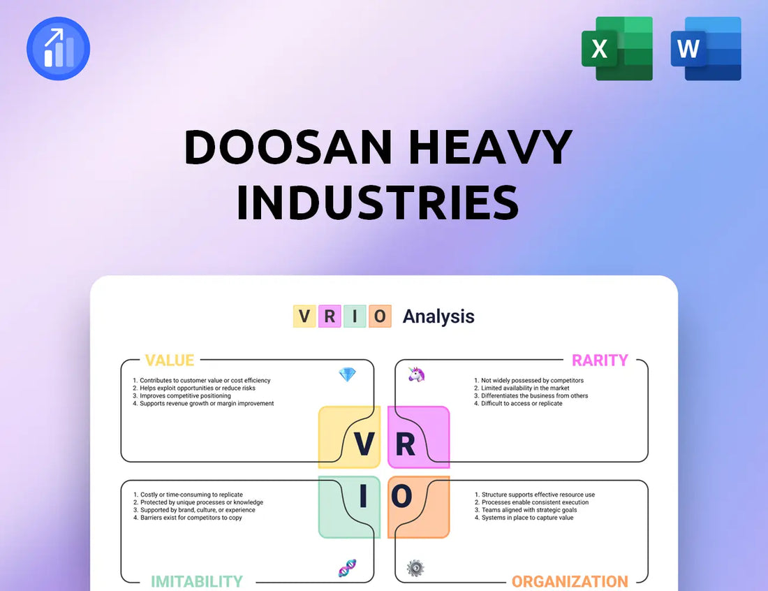 Doosan Heavy Industries VRIO Analysis