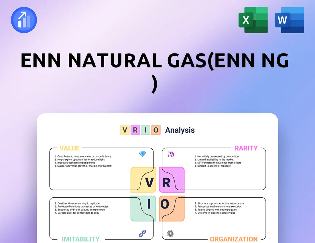 ENN Natural Gas(ENN NG ) VRIO Analysis