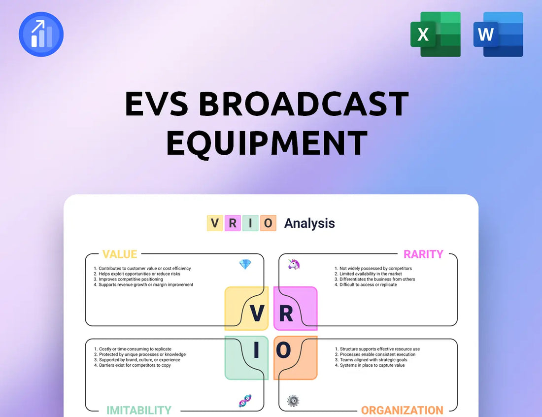 EVS Broadcast Equipment VRIO Analysis