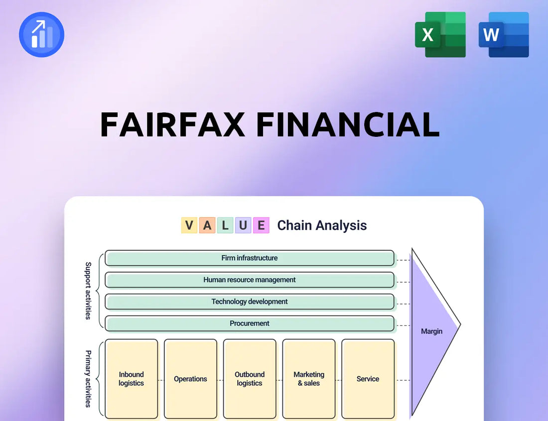 Fairfax Financial Value Chain Analysis