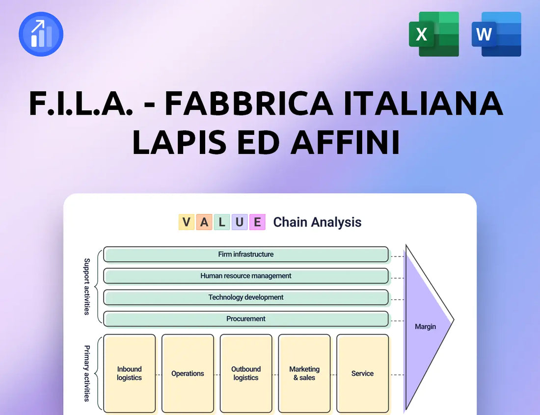 F.I.L.A. - Fabbrica Italiana Lapis ed Affini Value Chain Analysis