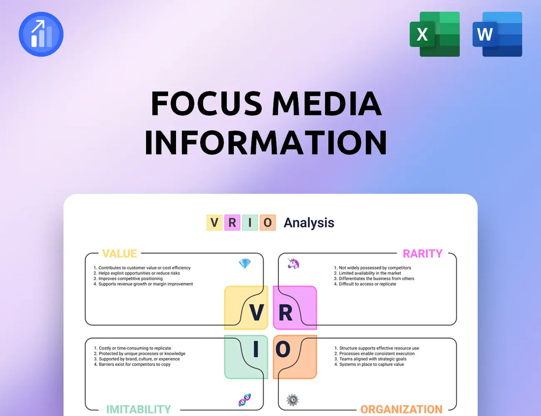 Focus Media Information Technology VRIO Analysis