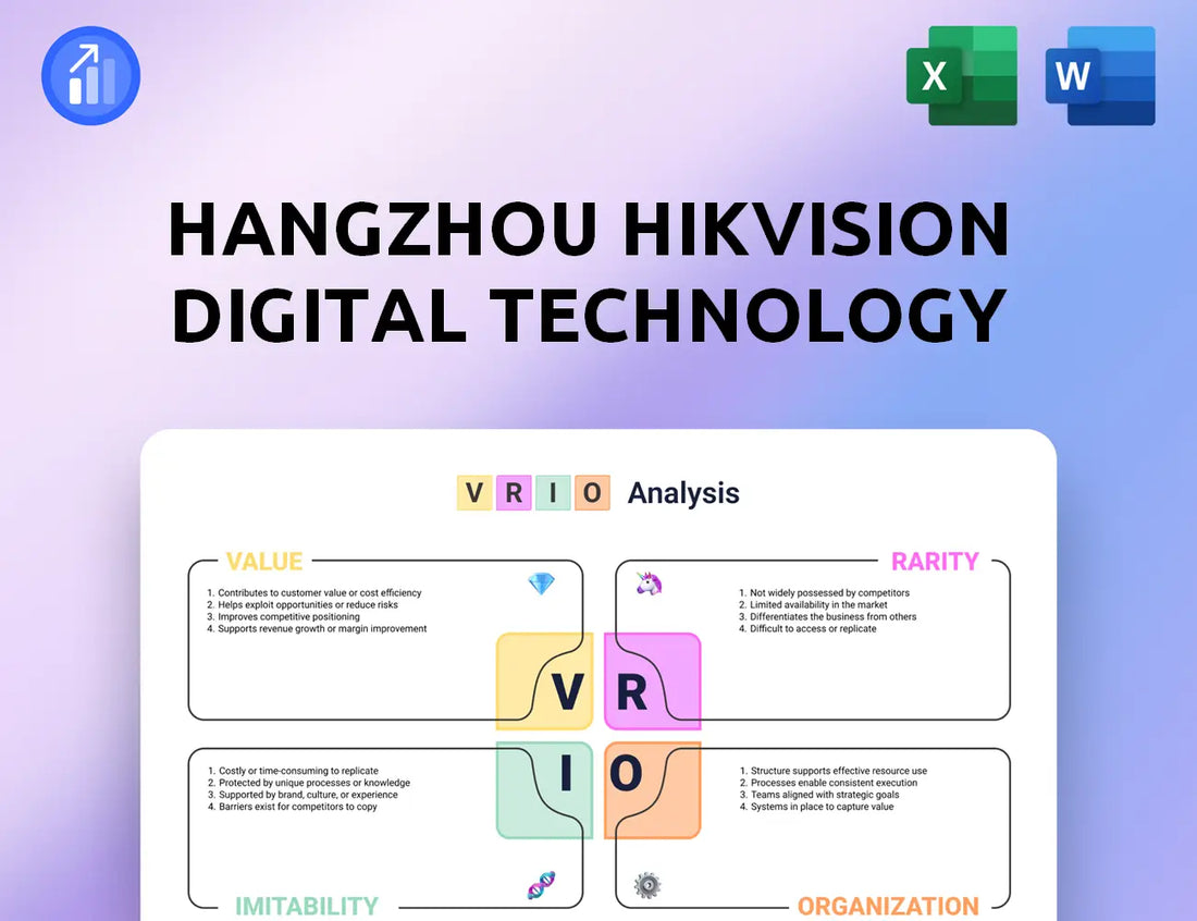 Hangzhou Hikvision Digital Technology VRIO Analysis