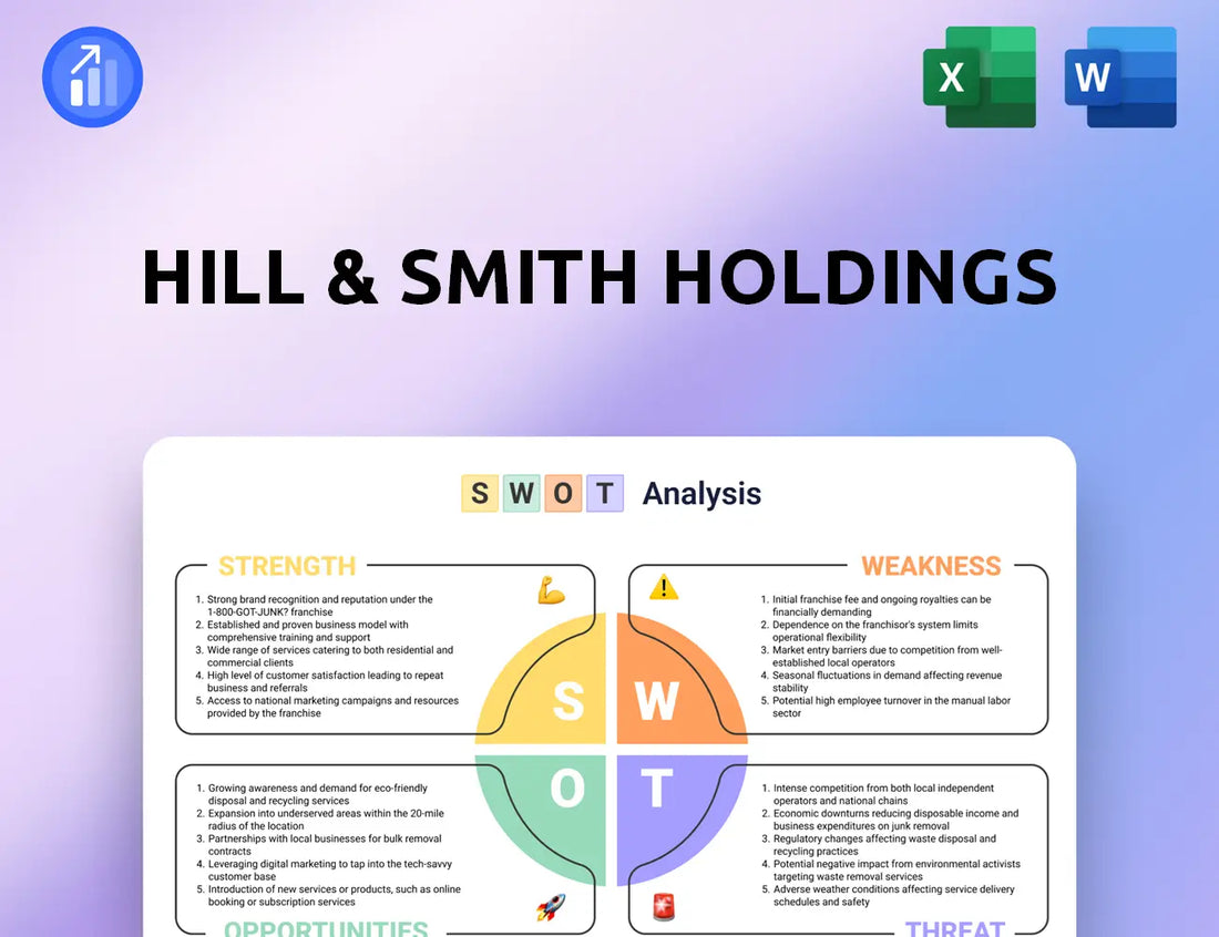 Hill & Smith Holdings SWOT Analysis