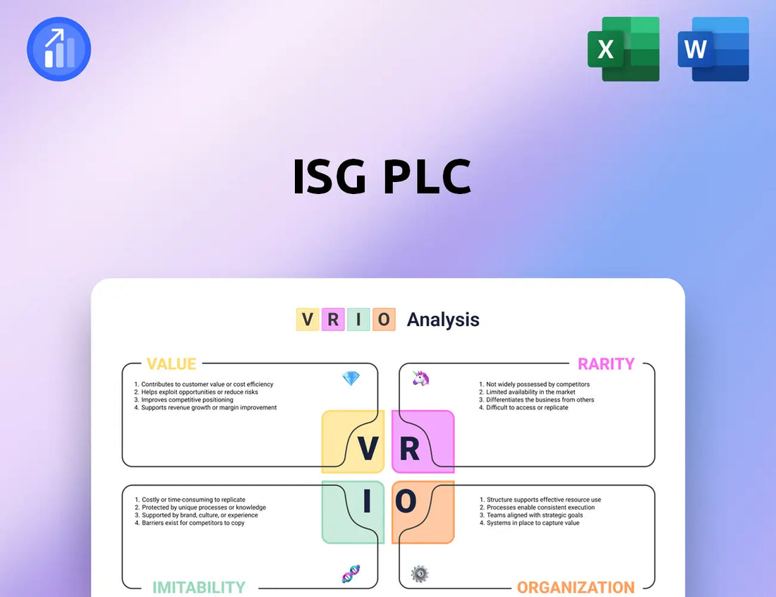 ISG plc VRIO Analysis