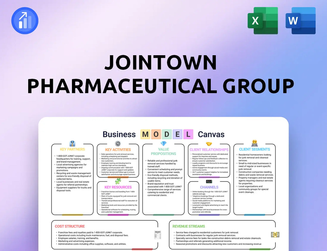 Jointown Pharmaceutical Group Business Model Canvas