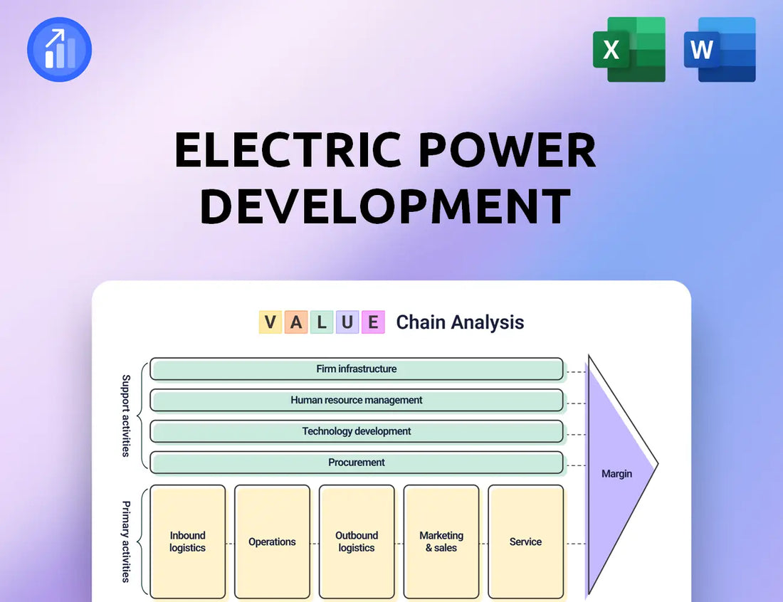 Electric Power Development Value Chain Analysis