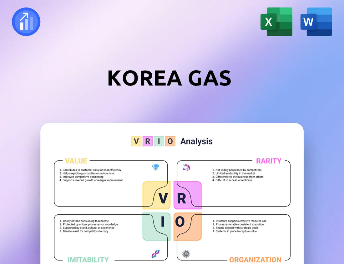 Korea Gas VRIO Analysis