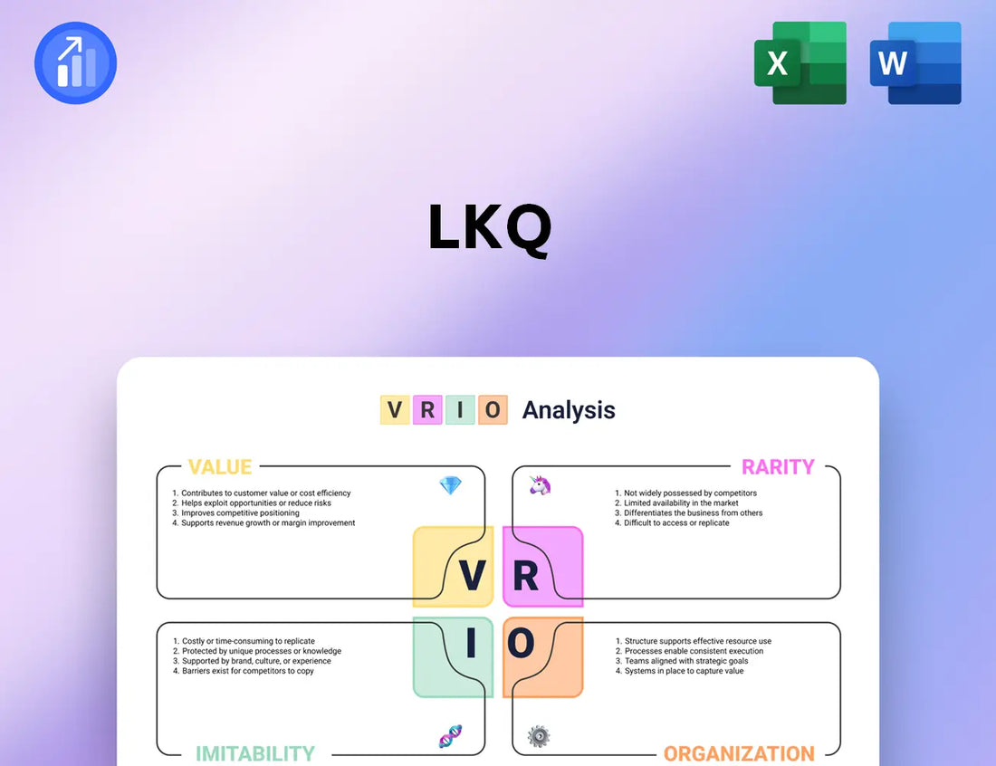 LKQ VRIO Analysis