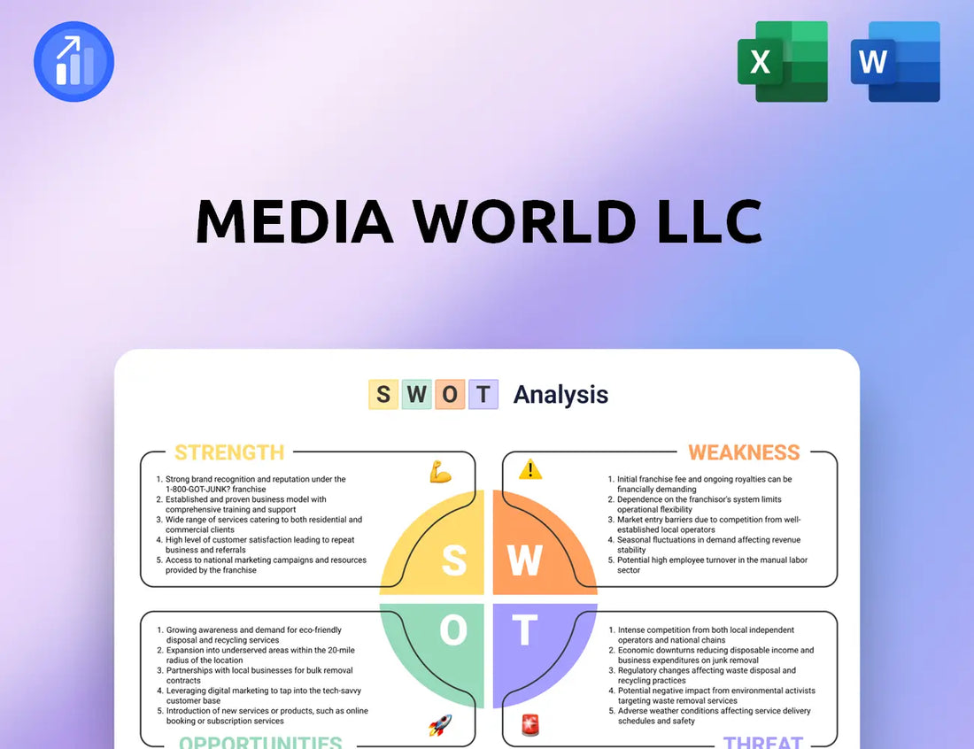 Media World LLC SWOT Analysis