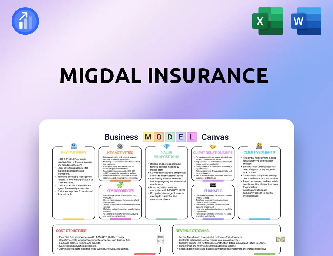 Migdal Insurance Business Model Canvas