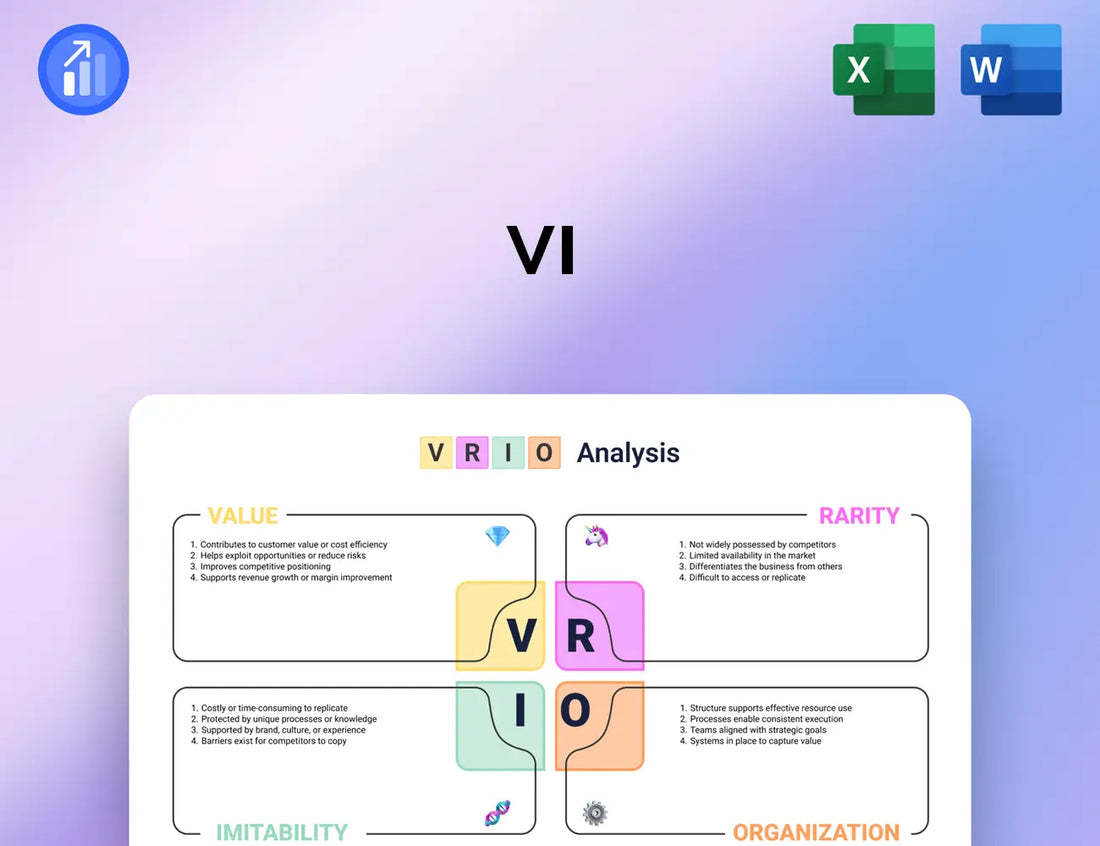 VI VRIO Analysis