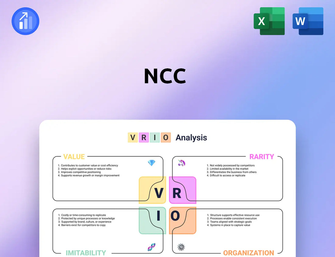 NCC VRIO Analysis