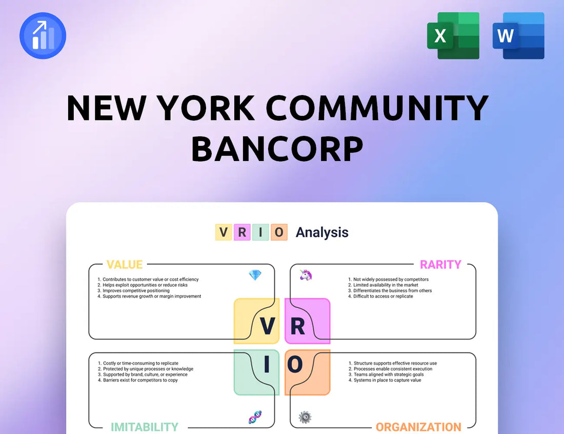 New York Community Bancorp VRIO Analysis