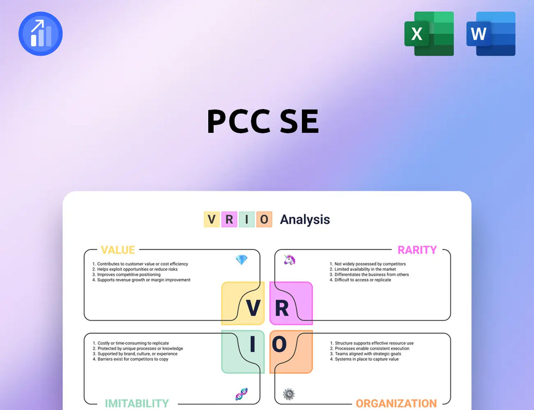 PCC SE VRIO Analysis
