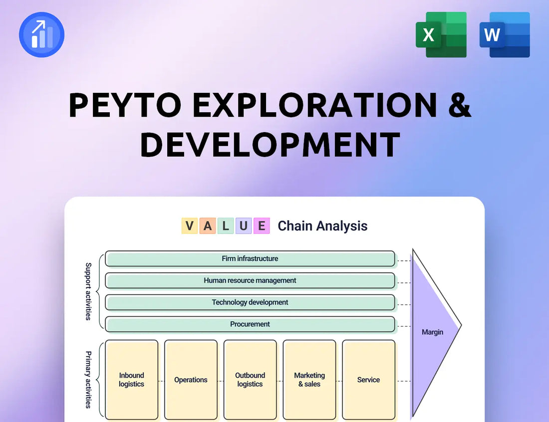 Peyto Exploration & Development Value Chain Analysis