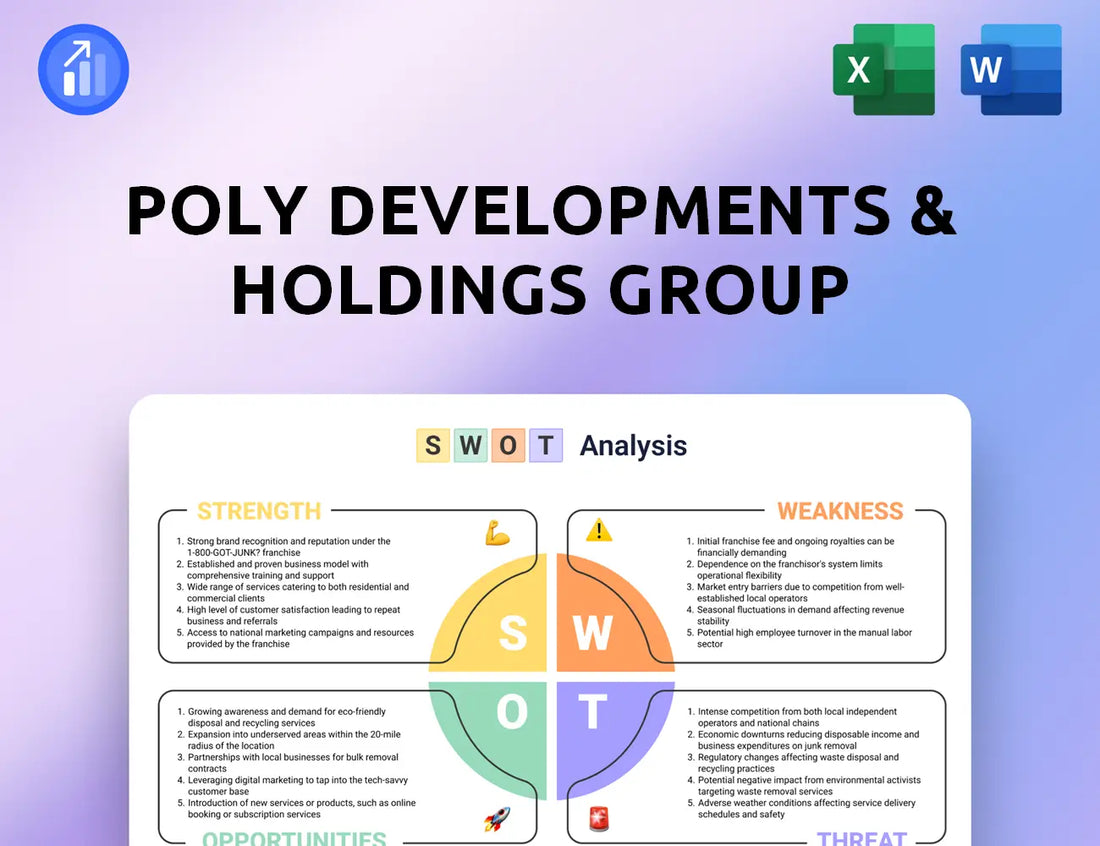 Poly Developments & Holdings Group SWOT Analysis