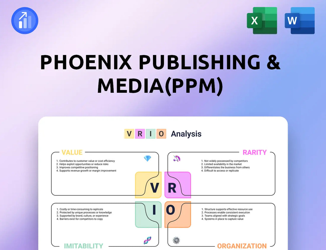 Phoenix Publishing & Media(PPM) VRIO Analysis