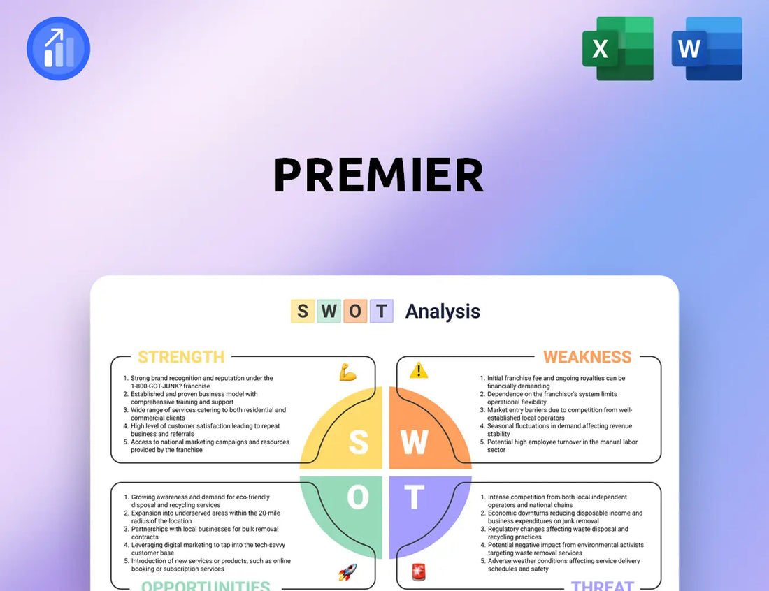 Premier SWOT Analysis
