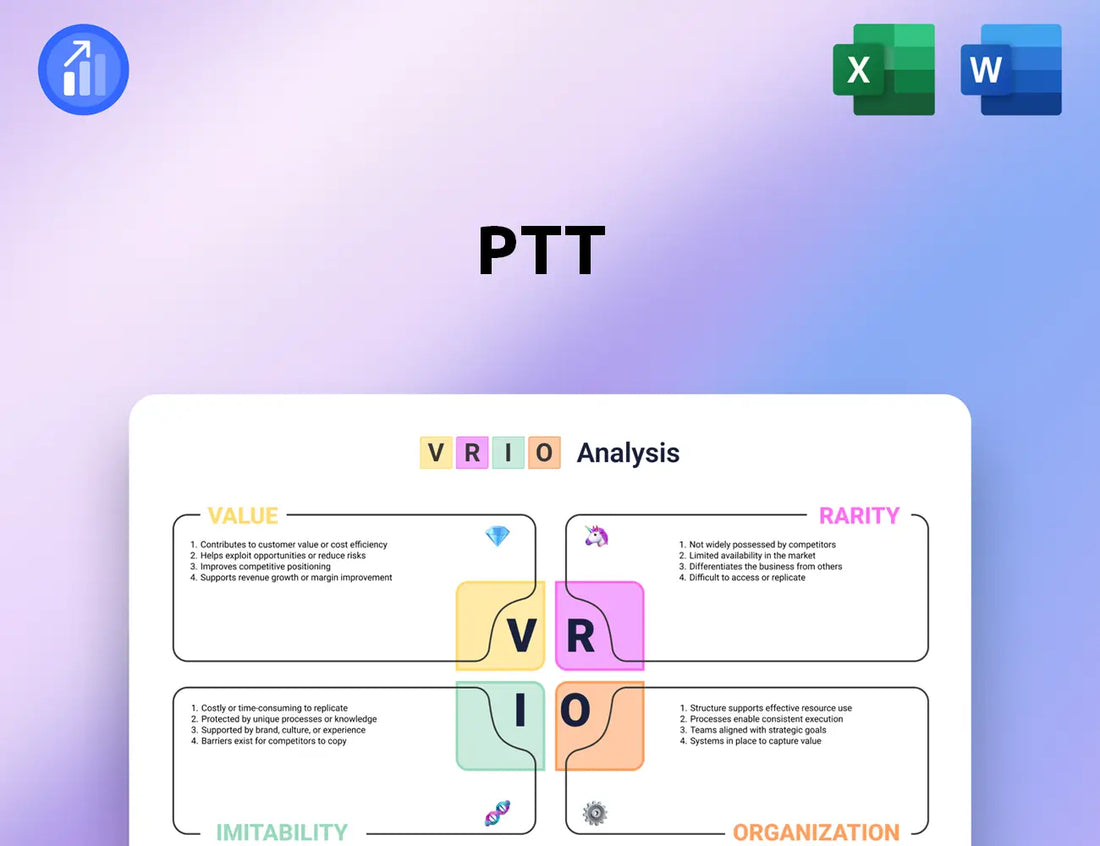 PTT VRIO Analysis