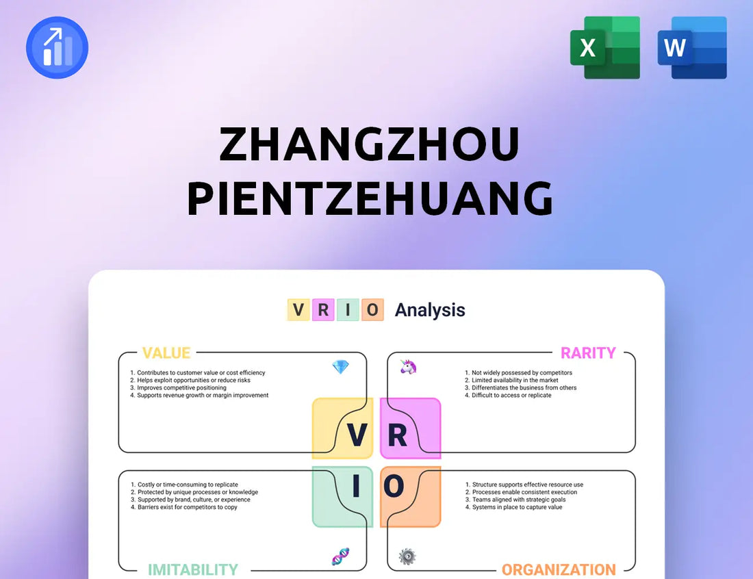 Zhangzhou Pientzehuang Pharmaceutical VRIO Analysis