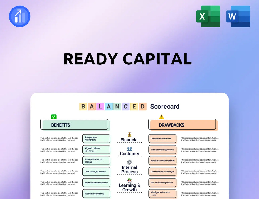 Ready Capital Balanced Scorecard