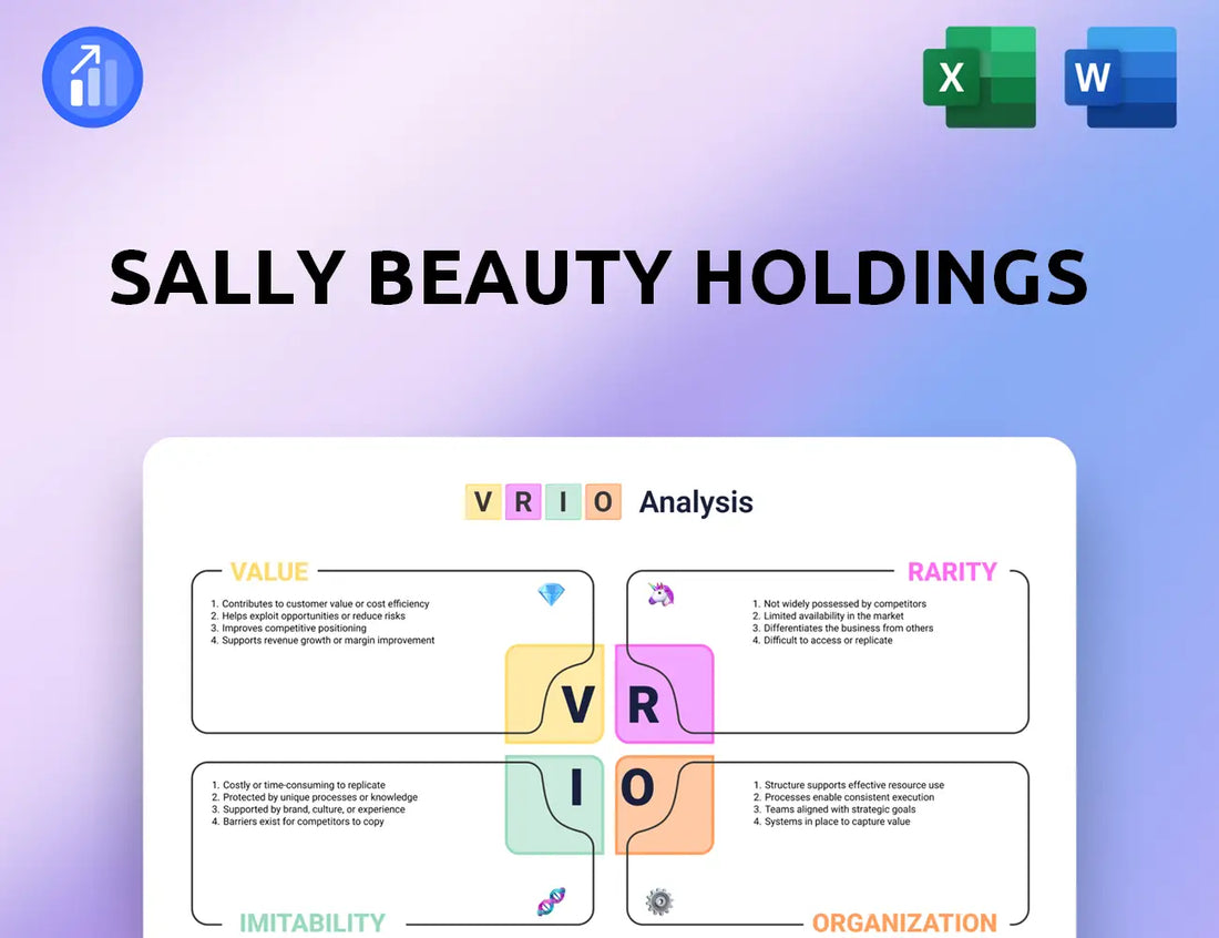 Sally Beauty Holdings VRIO Analysis