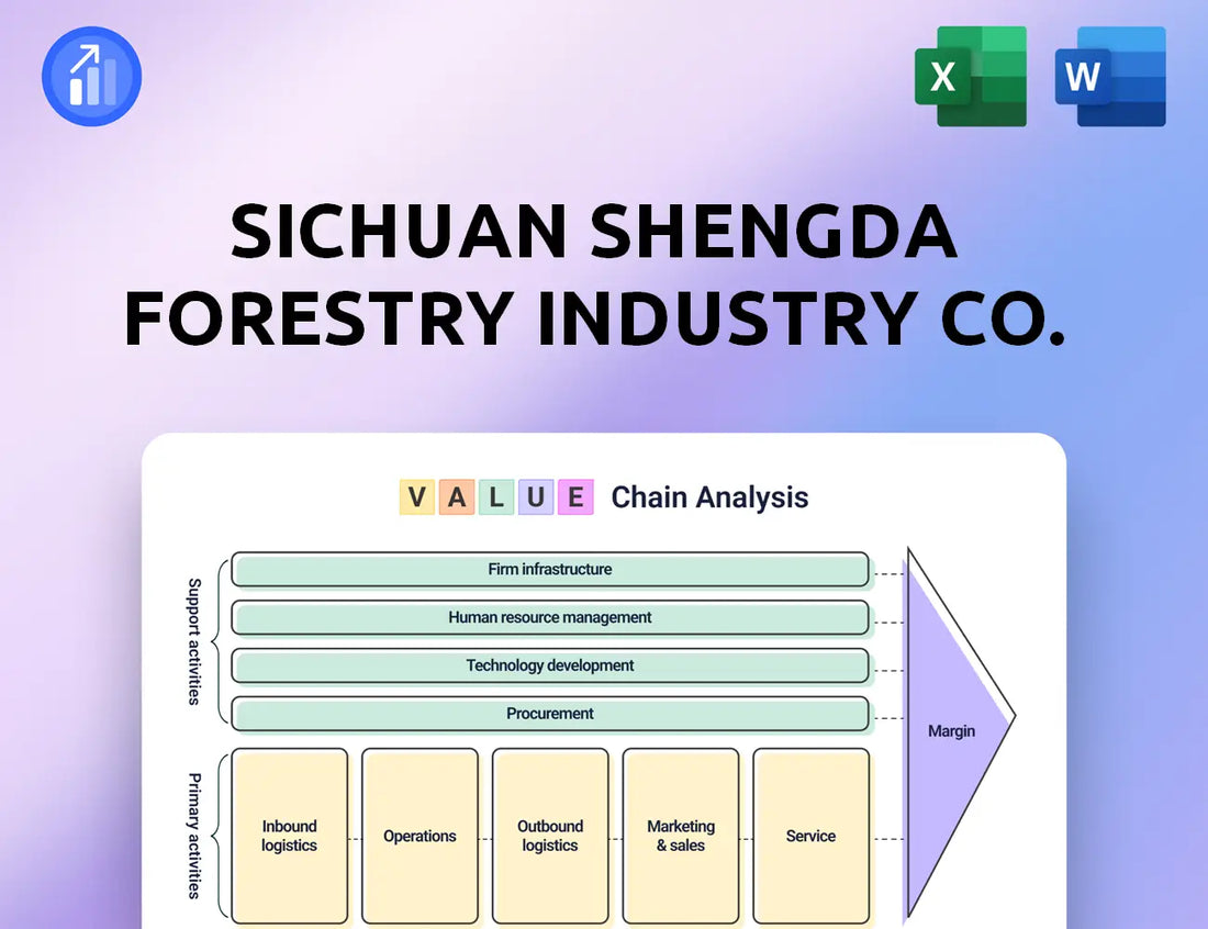 Sichuan Shengda Forestry Industry Co. Value Chain Analysis