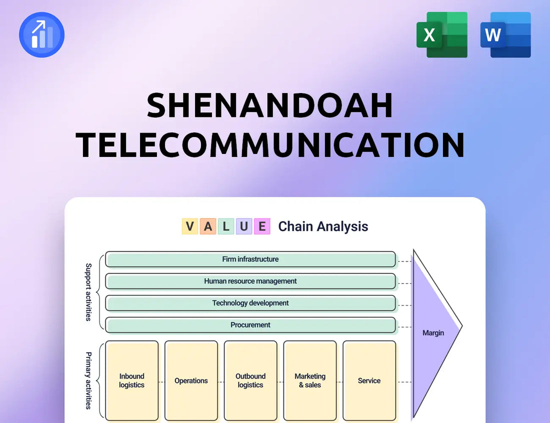 Shenandoah Telecommunication Value Chain Analysis