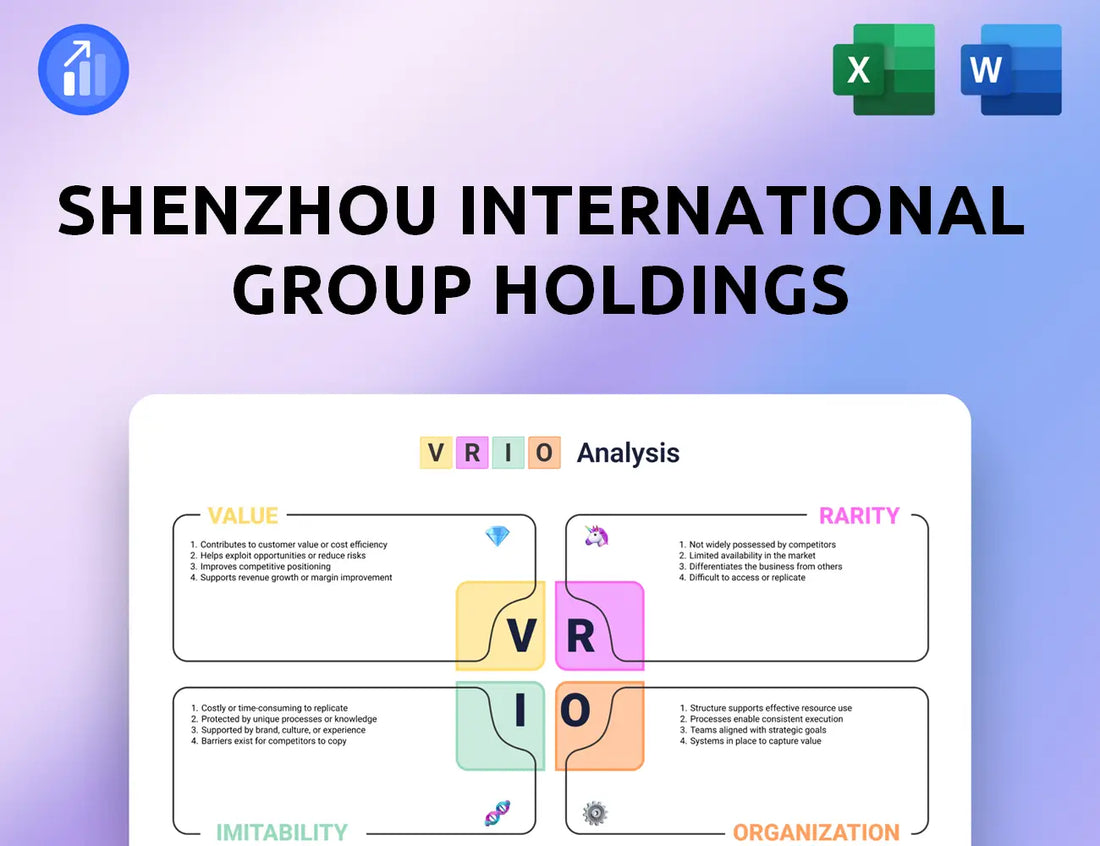 Shenzhou International Group Holdings VRIO Analysis