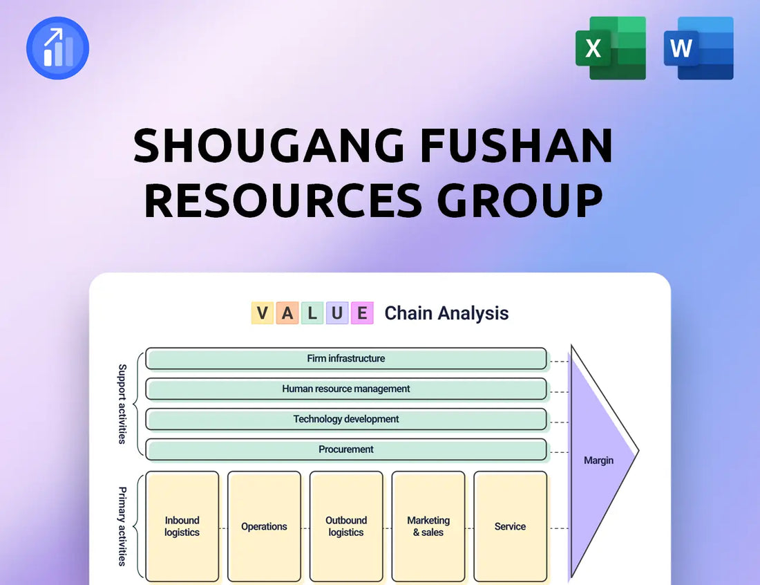 Shougang Fushan Resources Group Value Chain Analysis