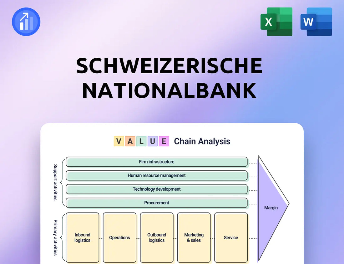Schweizerische Nationalbank Value Chain Analysis